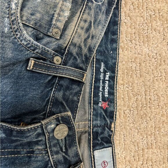 Adriana Goldschmeid AG vintage high waisted tapered/ high rise jeans. - Picture 3 of 4